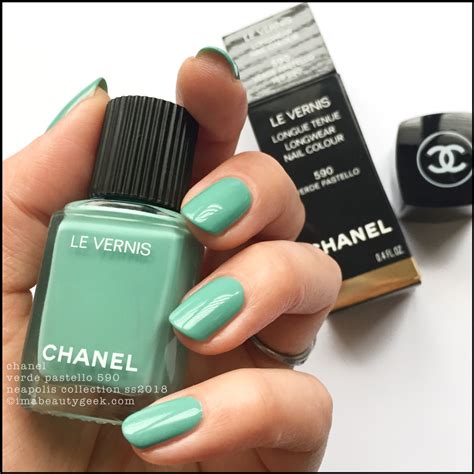 verde pastello chanel|Chanel Verde Pastello swatch Neapolis Spring 2018.